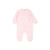 Little Bear Pink Babygrow For Baby Girl In Pink