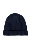 Little Bear Wool Beanie In Black