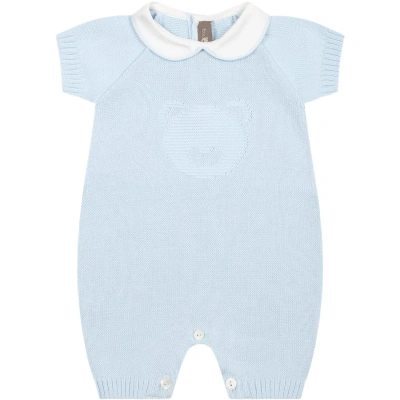 LITTLE BEAR SKY BLUE ROMPER FOR BABY BOY