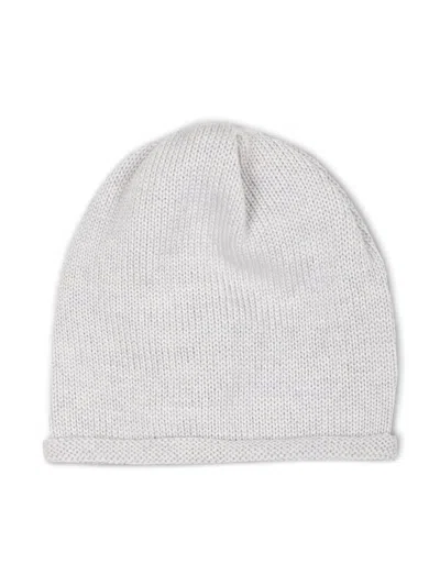 Little Bear Babies' Wool Beanie In Grey