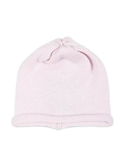 Little Bear Babies' Wool Beanie In Purple