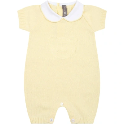 Little Bear Yellow Romper For Baby Kids
