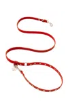 Little Beast Flower Power Leash In Red