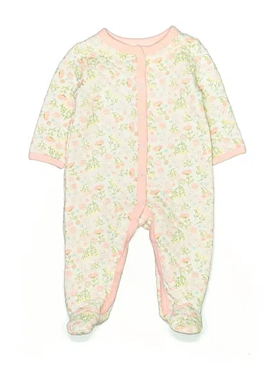 Pre-owned Little Beginnings Babies' Short Sleeve Onesie In Pink
