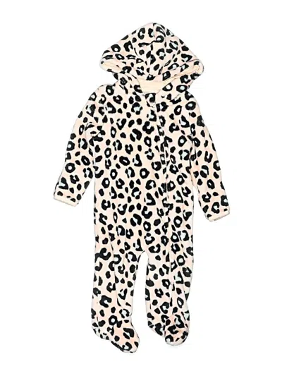 Pre-owned Little Beginnings Babies' Snow Pants With Bib In White