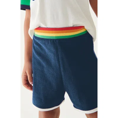 Little Bird Kids' Assorted 2-pack Terry Cloth Shorts In Green Blue