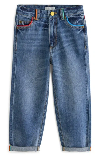 Little Bird Kids' Embroidered Jeans In Blue