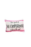Little Birdie Campground Pillow In Off White