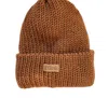 Little Birdie Design Studio Unisex Double Knit Winter Cap In Kombucha In Brown