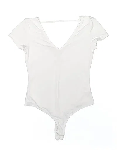 Pre-owned Little Black Bodysuit Bodysuit In White