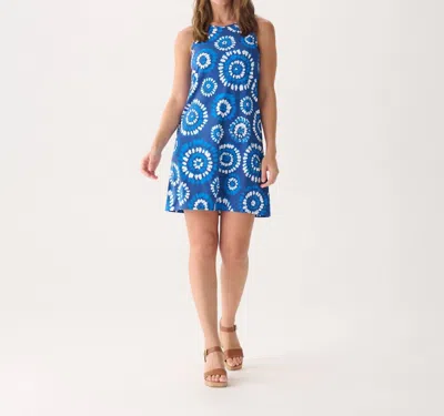 Little Blue House Summer Tank Dress In Blue