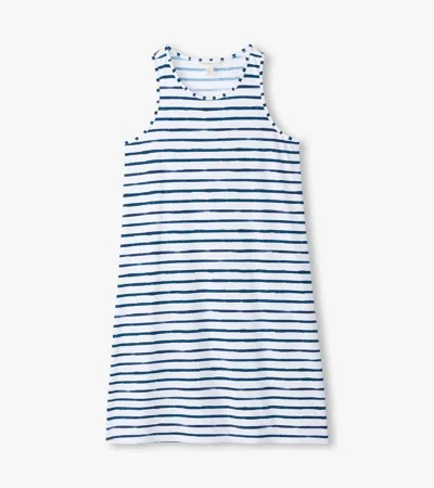 Little Blue House Women's Tank Dress In Blue