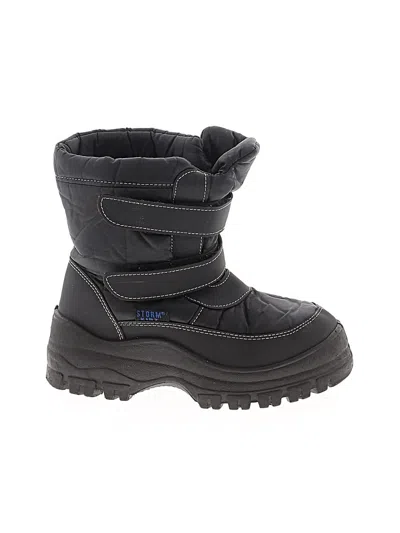 Pre-owned Little Kids' Boots In Black