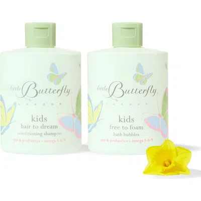 Little Butterfly London Kid's Foamy Adventure 2 Product Hair And Skincare Bundle In Transparent