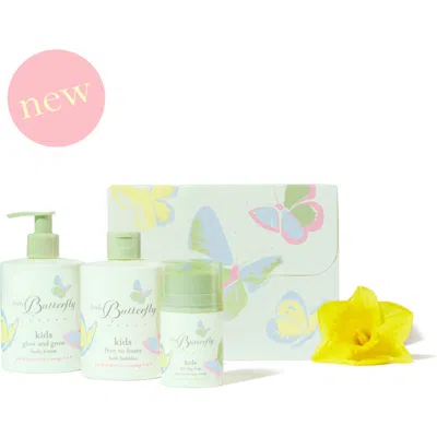 Little Butterfly London Kids Bestseller Set In Green