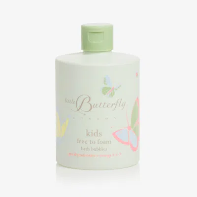 Little Butterfly London Kids Free To Foam Bath Bubbles (300ml) In White