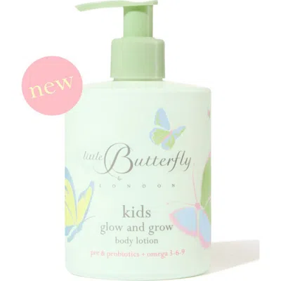 Little Butterfly London Kids Glow And Grow Body Lotion 300ml In Green