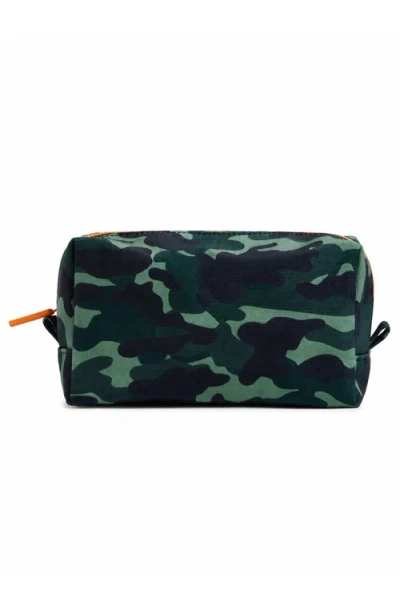 Little Chicken Kids' Camo Pouch In Green Camo