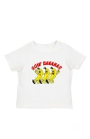 Little Chicken Kids' Going Bananas T-shirt In White Multi