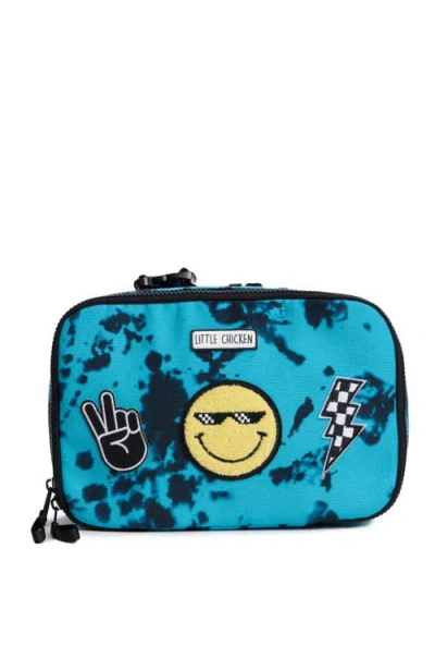 Little Chicken Kids' Patched Lunchbox In Blue