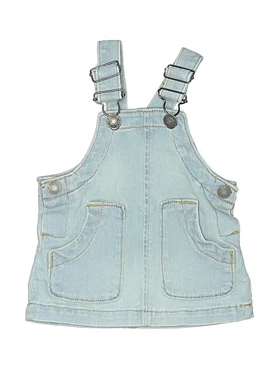 Pre-owned Little Co. By Lauren Conrad Babies' Overall Dress In Blue