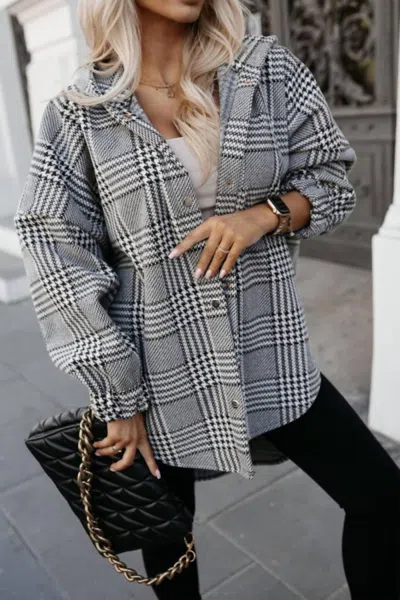 Little Daisy Closet All The Tooth Jacket In Misty Grey In Multi