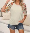 Little Daisy Closet Autumn Blouse In Off White In White