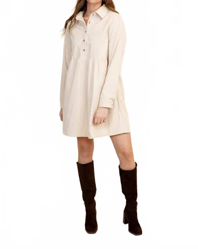 Little Daisy Closet Kenzee Mini Dress In Cream In White