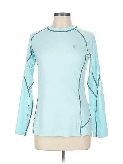 Pre-owned Little Donkey Andy Long Sleeve T-shirt In Blue