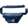 Little Earth Nfl  3 Zip Hip Pack, Los Angeles Rams In Multi