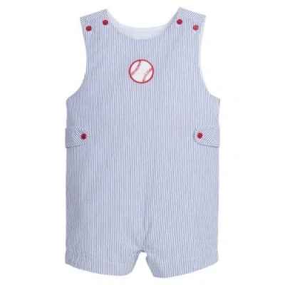 Little English Babies'  Kids' Applique Button Tab John John