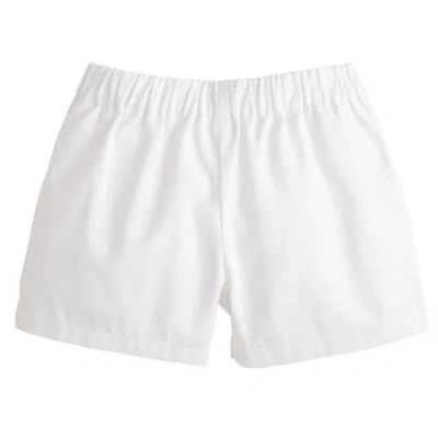Little English Kids Basic Short In White