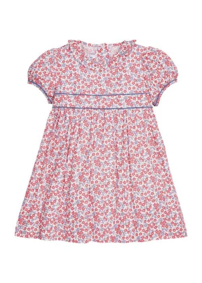 Little English Kids' Cap Sleeve Caroline Dress In Multi