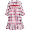 Little English Babies'  Kids' Classic Nightgown In Holiday Plaid
