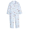 Little English Babies'  Kids' Classic Pajama Set In Blue