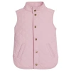 Little English Kids' Classic Quilted Vest In Light Pink