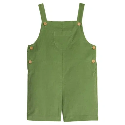 Little English Kids' Cotton Jack Shortall In Green