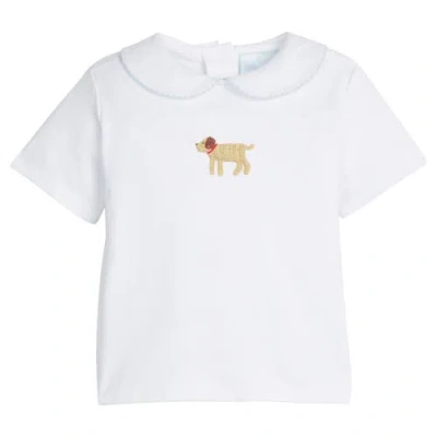 Little English Kids' Crochet Peter Pan Shirt In White