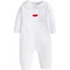 Little English Kids' Crochet Playsuit In Sailboat