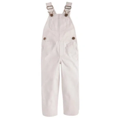 Little English Kids' Essential Overall In White