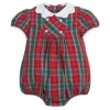 Little English Babies'  Kids' Fallon Bubble In Highlands Tartan