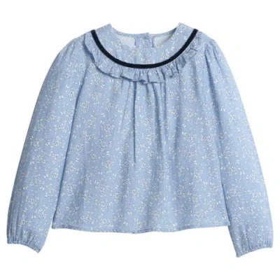 Little English Kids' Floral Amelia Blouse In Multi