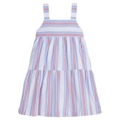 Little English Kids' Georgia Dress In Blue