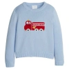 Little English Kids' Intarsia Style Sweater In Blue