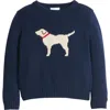 Little English Kids' Intarsia Sweater In Blue