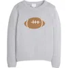 Little English Babies'  Kids' Intarsia Sweater In Football
