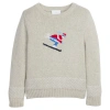 Little English Babies'  Kids' Intarsia Sweater In Ski