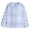 Little English Kids' Long Sleeve Peter Pan Shirt In Multi