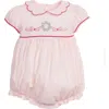 Little English Babies'  Kids' Maisie Bubble In Wreath Light Pink