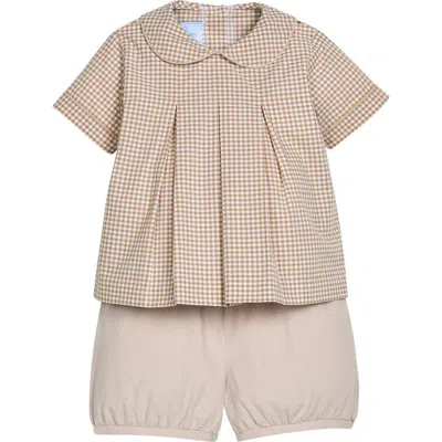 Little English Kids' Pleated Carson Short Set In Multi